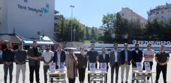 Erzurum, Ardahan ve Ağrı'da 'Gazze'de Boş Sıralar' etkinliği yapıldı
