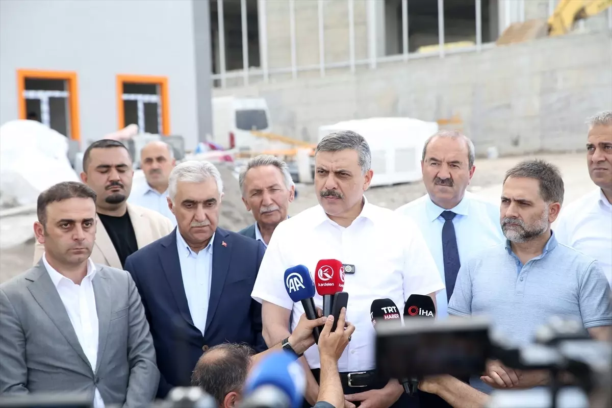Erzurum'da 7 Milyar Liralık Yatırım ile 2. Organize Sanayi Bölgesi İnşaatı Devam Ediyor