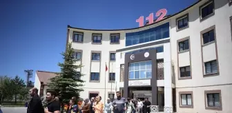 Erzurum'da acil sağlık personeli, yangına hazırlık tatbikatı yaptı