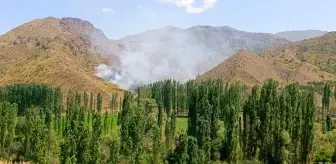 Erzurum'un Oltu İlçesinde Yangın Kontrol Altına Alındı