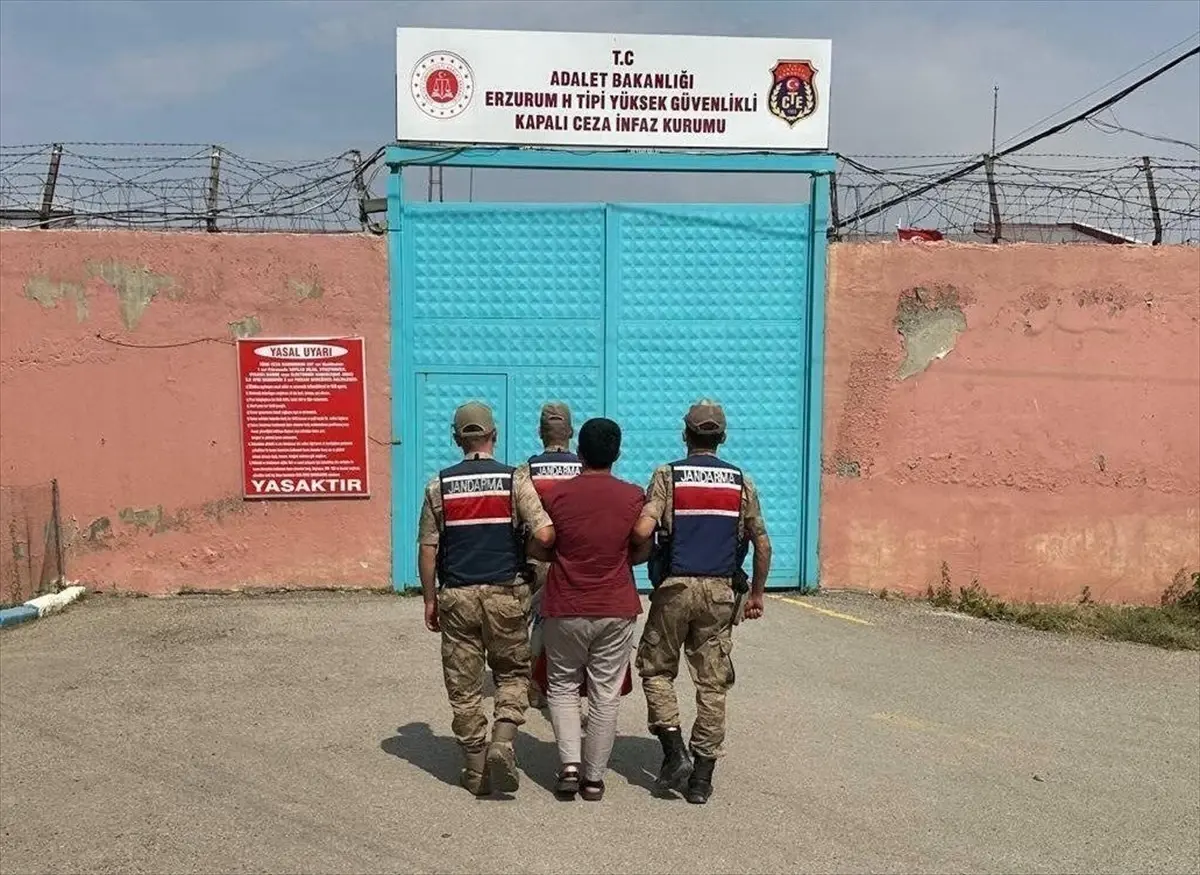 FETÖ Üyesi Firari Hükümlü Erzurum'da Yakalandı