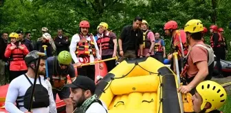 Erzurum'da Rafting Heyecanı