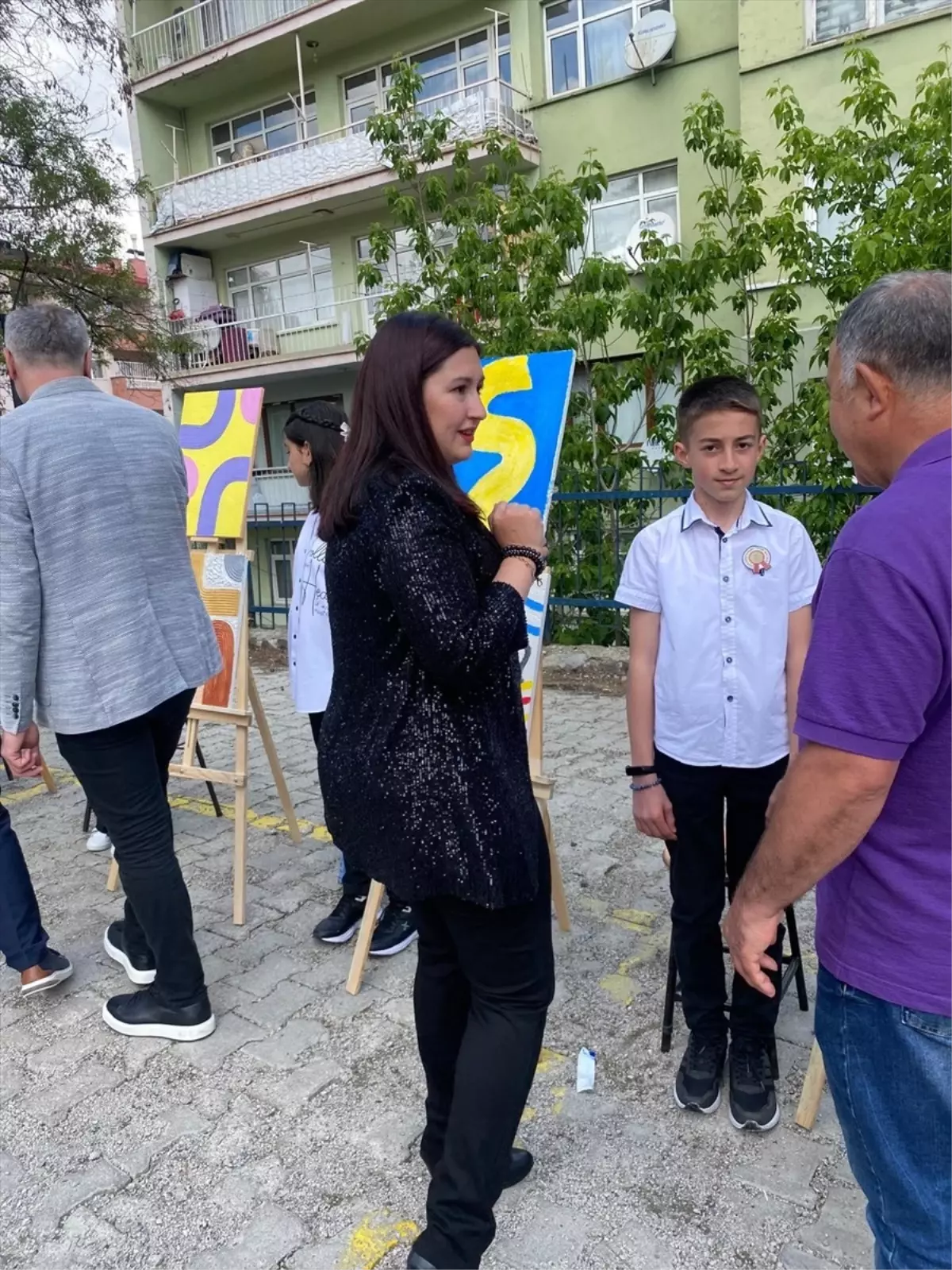 Erzurum'da Ortaokul Öğrencilerinin Görsel Sanatlar Şöleni