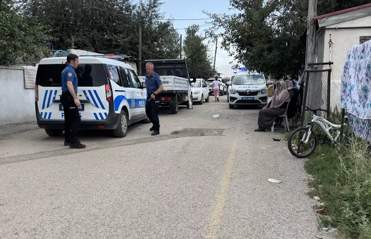 Erzurum'da Bıçak Çeken Şüpheli Dolapta Yakalandı