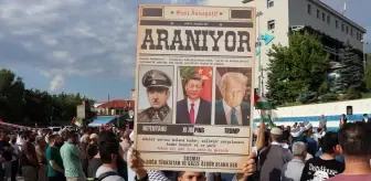 Erzurum'da Sağlık Çalışanlarından Gazze İçin Protesto Yürüyüşü