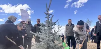 Erzurum'da Dünya Yaşlılar Günü Fidan Dikme Etkinliği