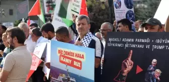 Erzurum'dan Filistin'e ve Küresel Sumud Filosu'na destek