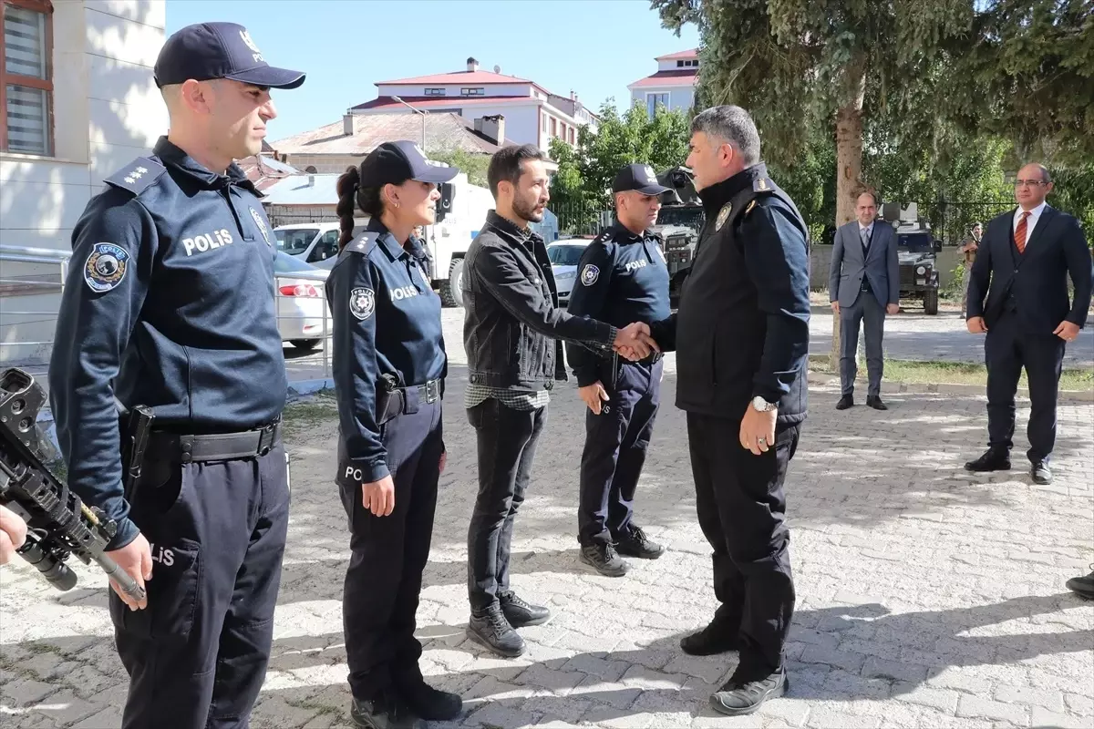 Emniyet Müdürü Karaburun, Erzurum'un Güney İlçelerini Ziyaret Etti