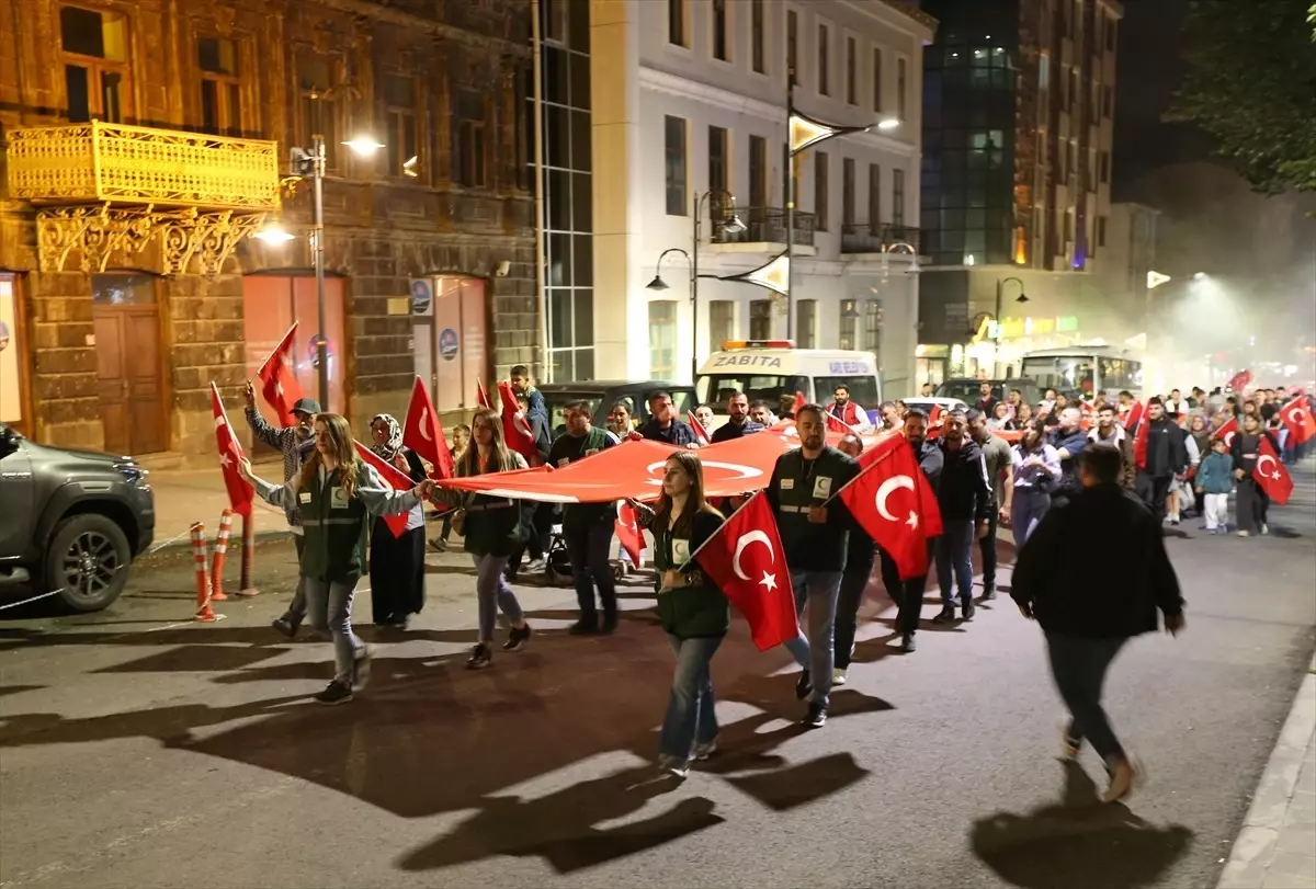 Erzurum ve çevre illerde '15 Temmuz anma etkinlikleri' yapıldı