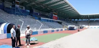 Erzurumspor FK, yeni sezonda rakiplerini hibrit çim zeminde karşılayacak
