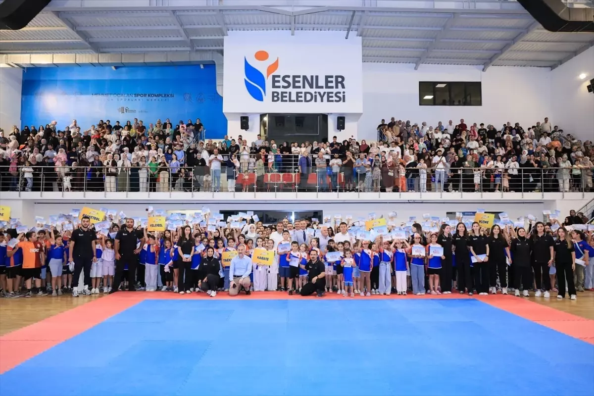 Esenler Yaz Spor Okulları Kapanış Programı Gerçekleştirildi