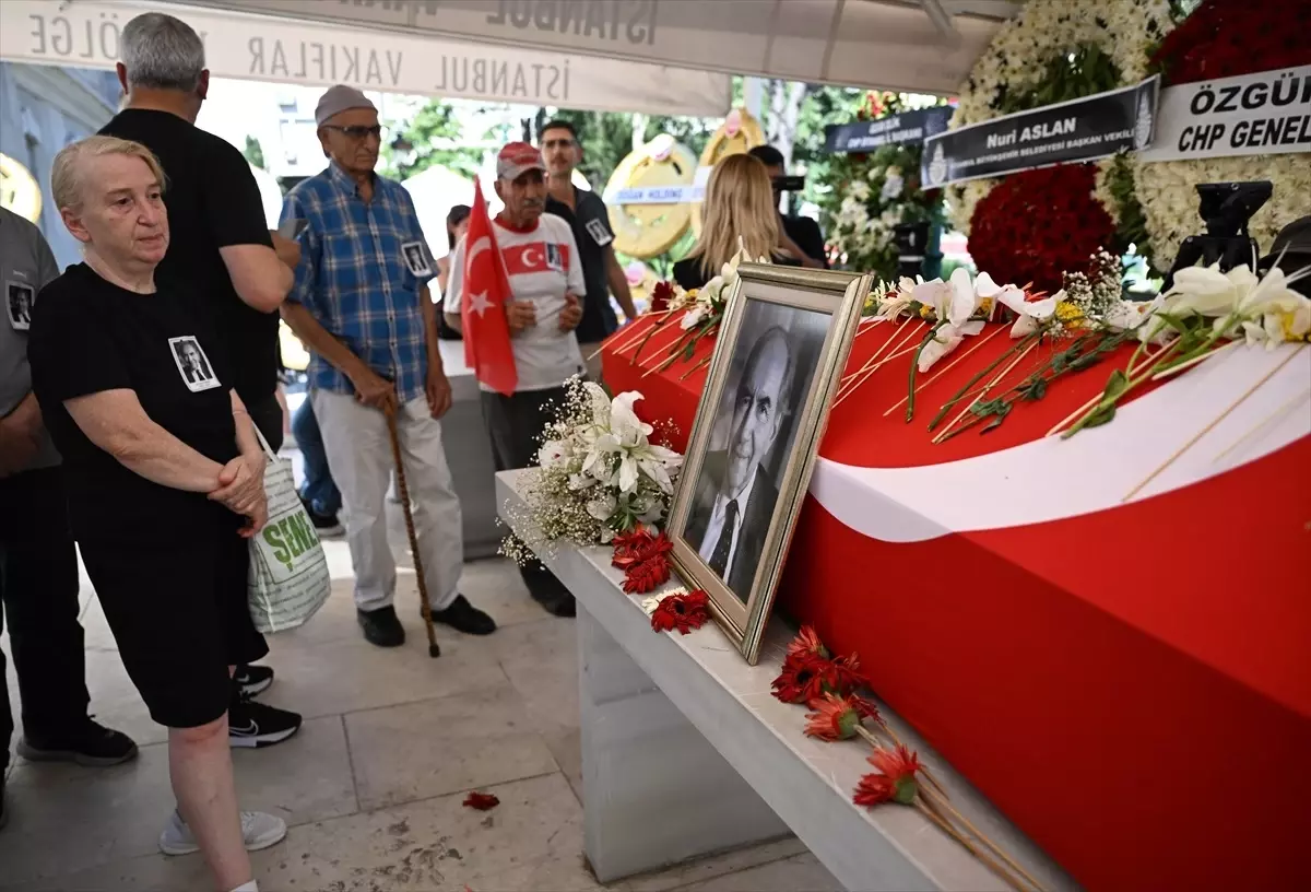 Eski CHP Genel Başkanı Altan Öymen Son Yolculuğuna Uğurlandı