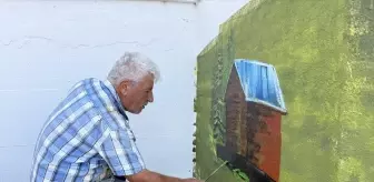Emekli İnşaat Ustası, Resimle Yeni Bir Hayat Buldu