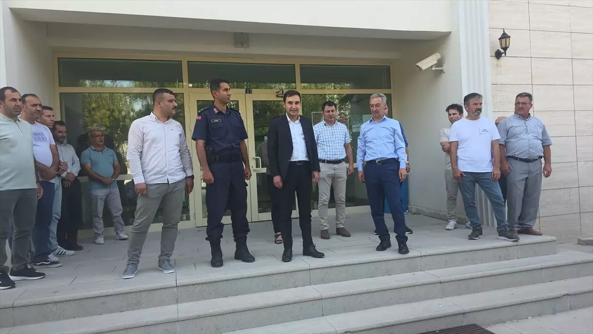 Kaymakam Vekili Fuat Yurddaş Eskil'e Veda Etti