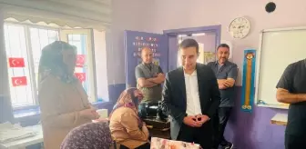 Eskil Kaymakamı Yurddaş, Dikiş Nakış Kursunu Ziyaret Etti