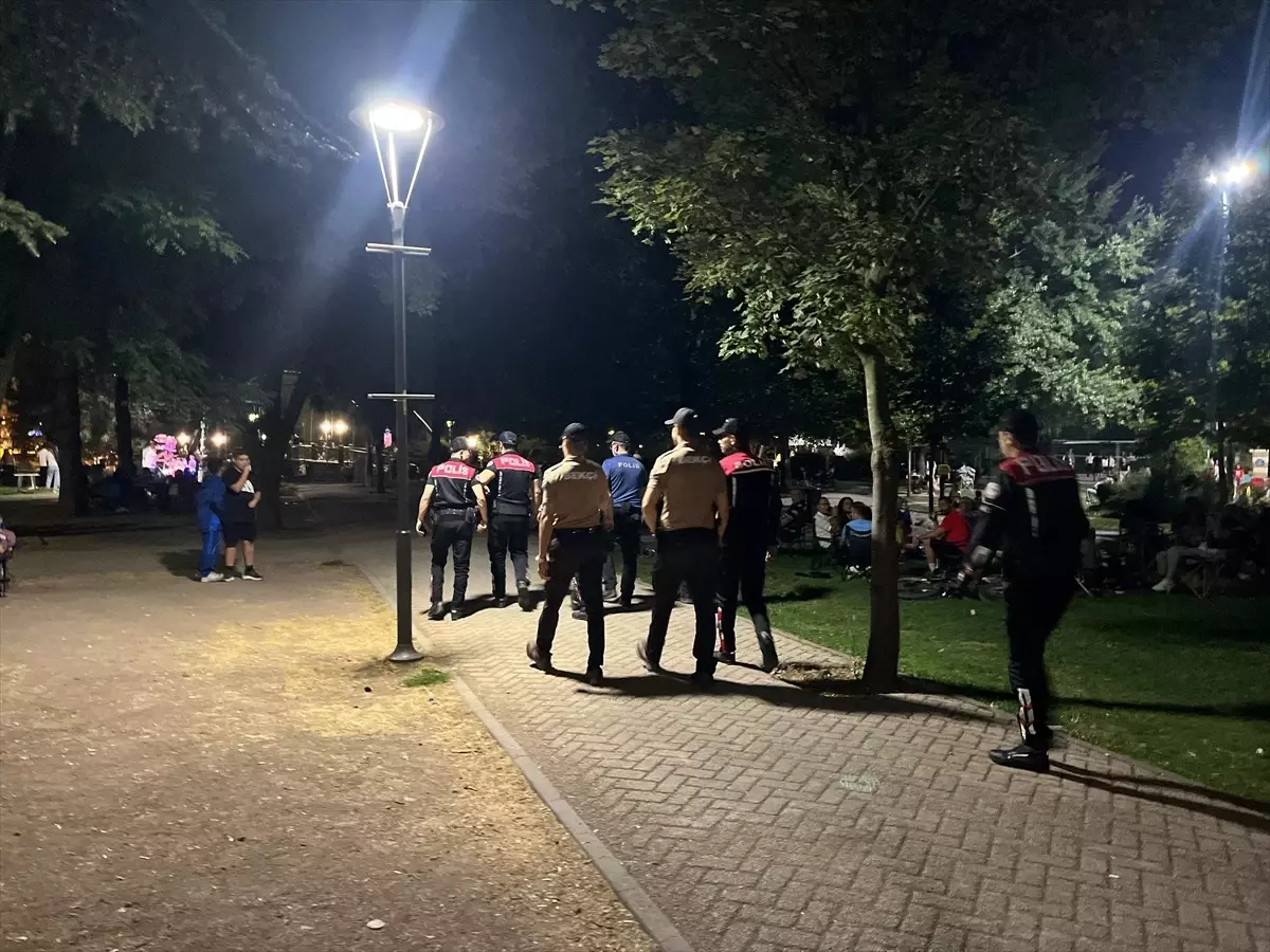 Eskişehir'de Parklarda Huzur ve Güven Uygulaması