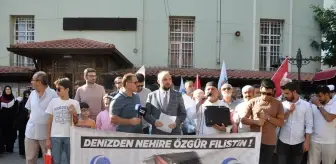 Eskişehir'de İsrail'in Gazze'ye yönelik saldırıları protesto edildi