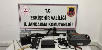 Beylikova'da Kaçak Kazı Yapan 4 Kişi Suçüstü Yakalandı