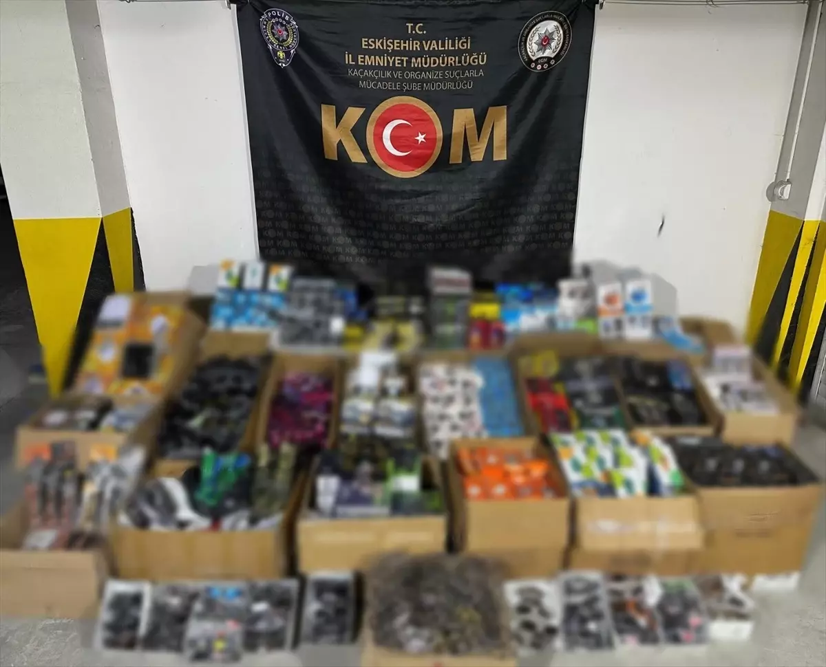 Eskişehir'de Kaçakçılık Operasyonu: Bir Zanlı Tutuklandı