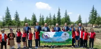 Eskişehir'de Yapay Zeka Atölyesi ve Üreten Okul Bahçesi Açıldı