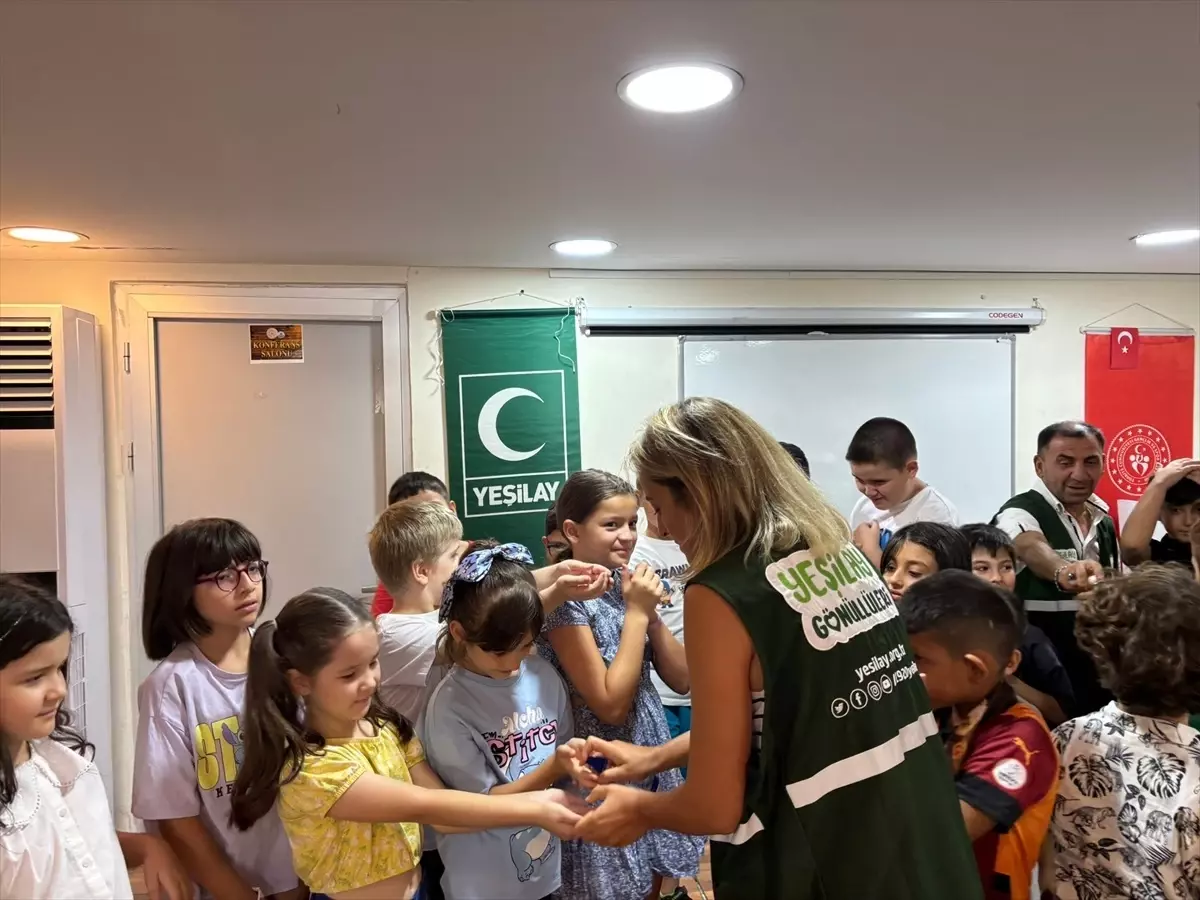 Yeşilay Yaz Okulu Etkinlikleri Başladı