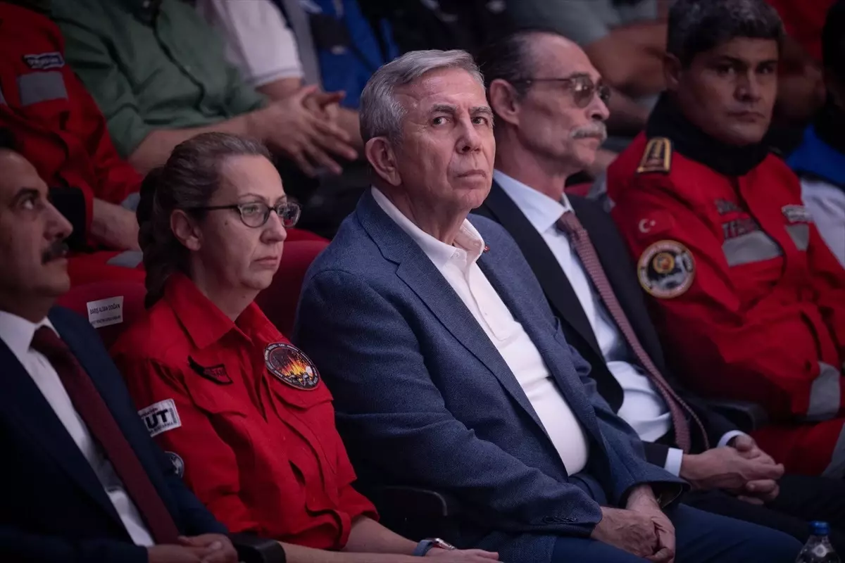 Eskişehir'deki orman yangınında şehit olanlar için anma etkinliği düzenlendi