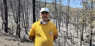 Eskişehir Orman Bölge Müdürü Yangın Anında Alevlerin Ortasında Kaldı