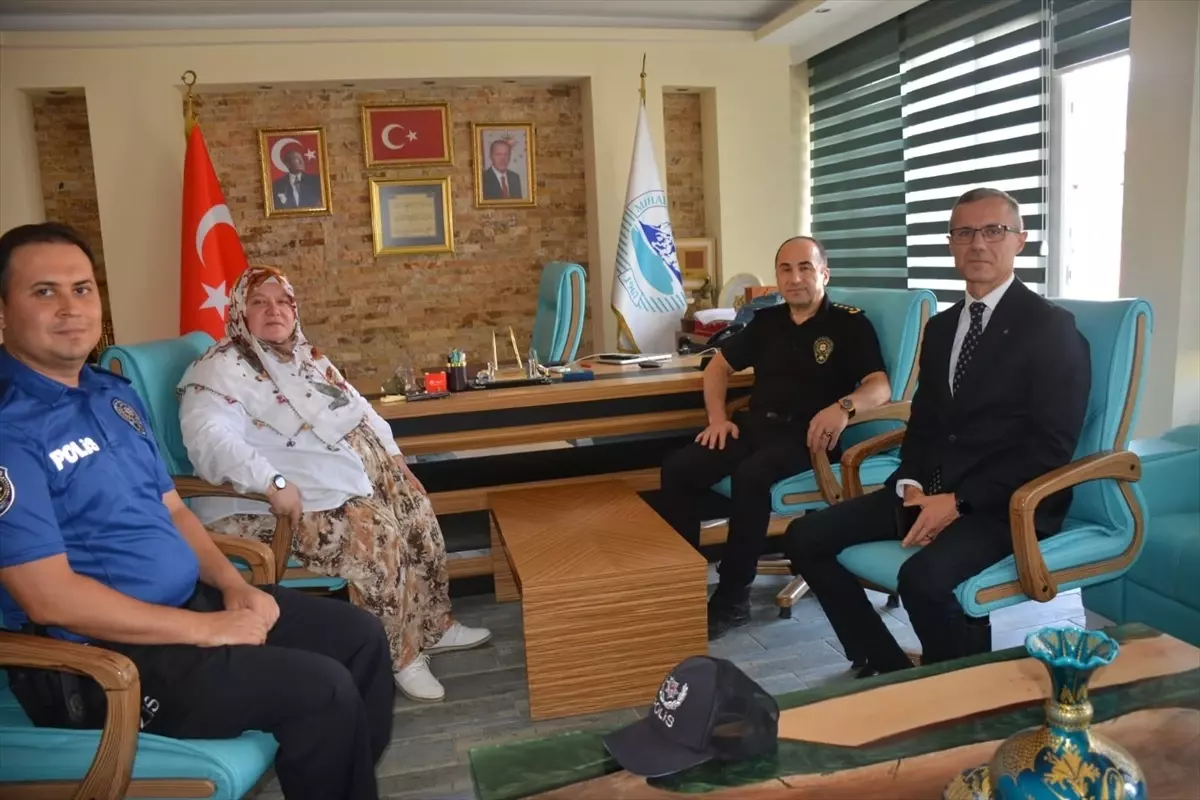 Emniyet Müdürü Tolga Yılmaz'dan Mihalgazi Belediye Başkanı Zeynep Güneş'e Ziyaret