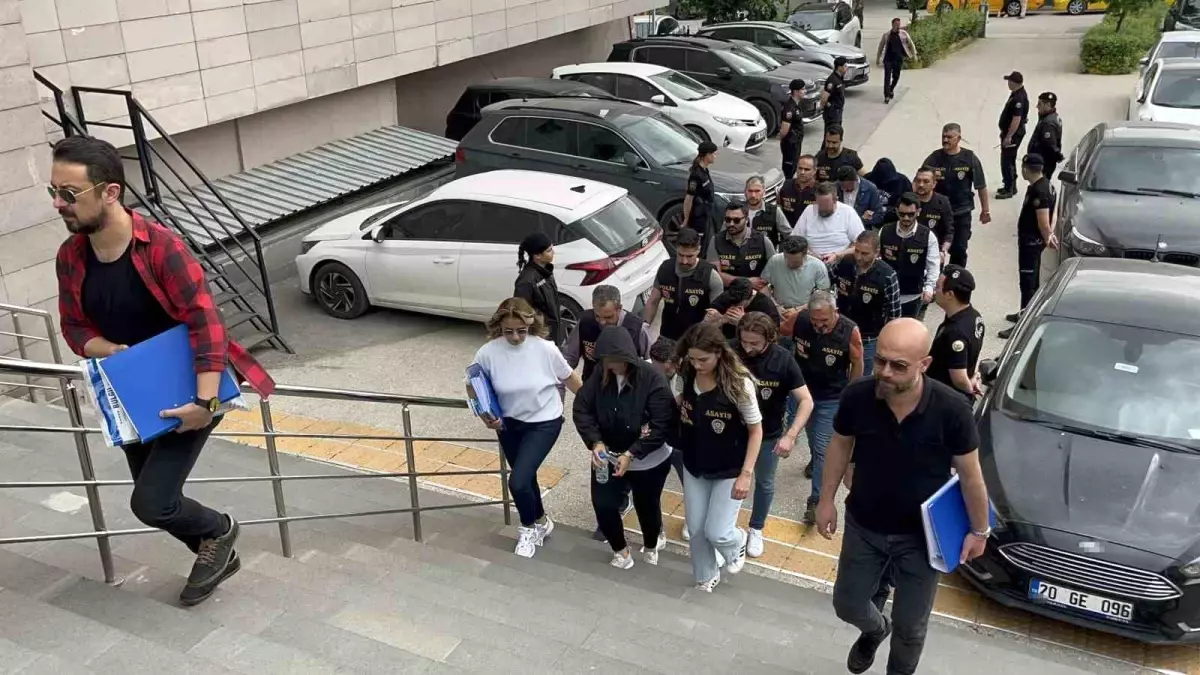 Eskişehir'de Fuhuş Operasyonunda 7 Şüpheli Adliyeye Sevk Edildi