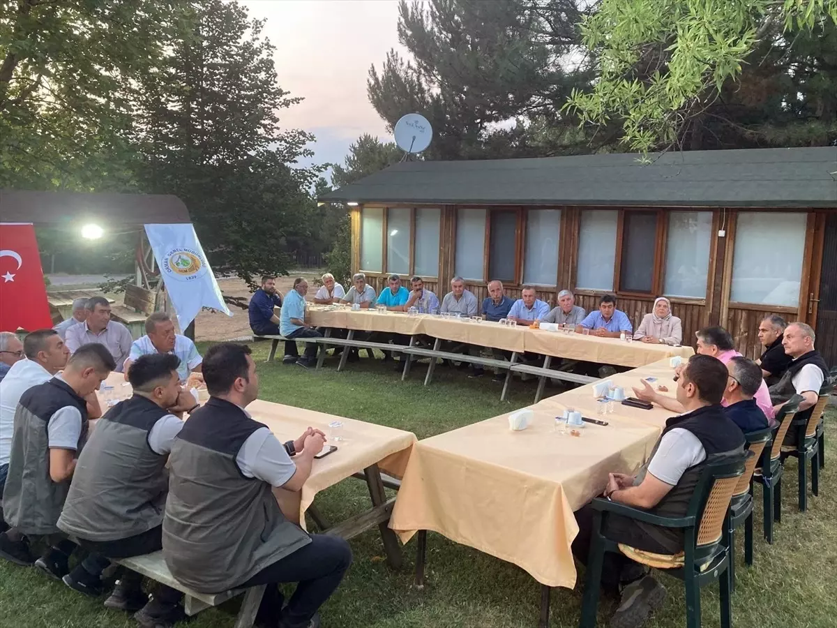 Eskişehir'de Orman Yangınları İçin Muhtarlarla Toplantı Düzenlendi