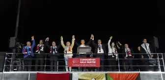 Eyüpsultan'da 'Filistin'e destek' mitingini düzenlendi
