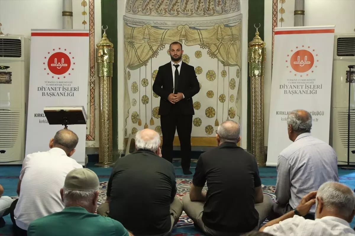 Diyanet İşleri Ezanı Güzel Okuma Yarışması Marmara Bölge Finali Kırklareli'nde Gerçekleşti