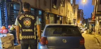 Fatih'te Makas Atan Sürücüye 11 Bin 253 Lira Ceza