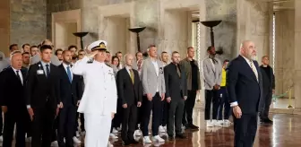Fenerbahçe Beko Anıtkabir'i Ziyaret Etti
