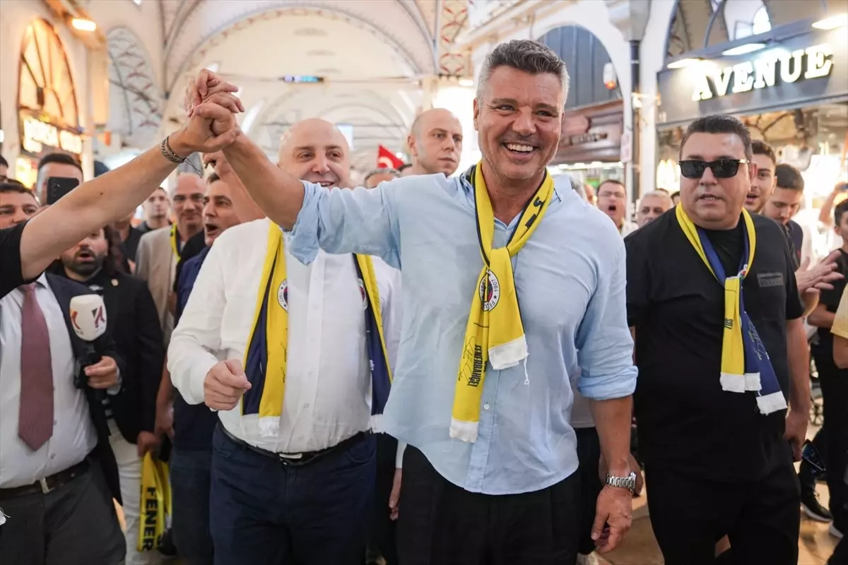 Sadettin Saran Kapalıçarşı Esnafıyla Buluştu