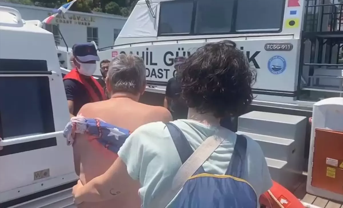 Fethiye Açıklarında Gezi Teknesinde Yaralanma