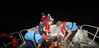 Fethiye Açıklarında Yaralanan Kişi Tıbbi Tahliye Edildi