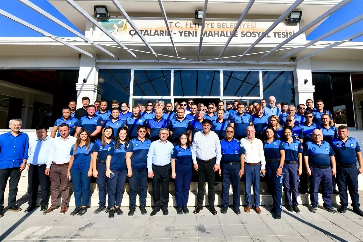 Fethiye Belediye Başkanı Alim Karaca'dan Zabıta Teşkilatı'na Özel Kutlama