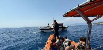 Fethiye'de 37 Düzensiz Göçmen Kurtarıldı