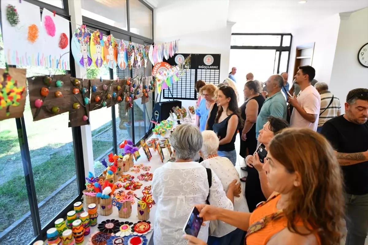 Fethiye'de Alzheimer Hastaları İçin Özel Sergi Açıldı
