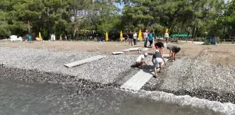 Fethiye'de Engelliler İçin Plajda Yenilik