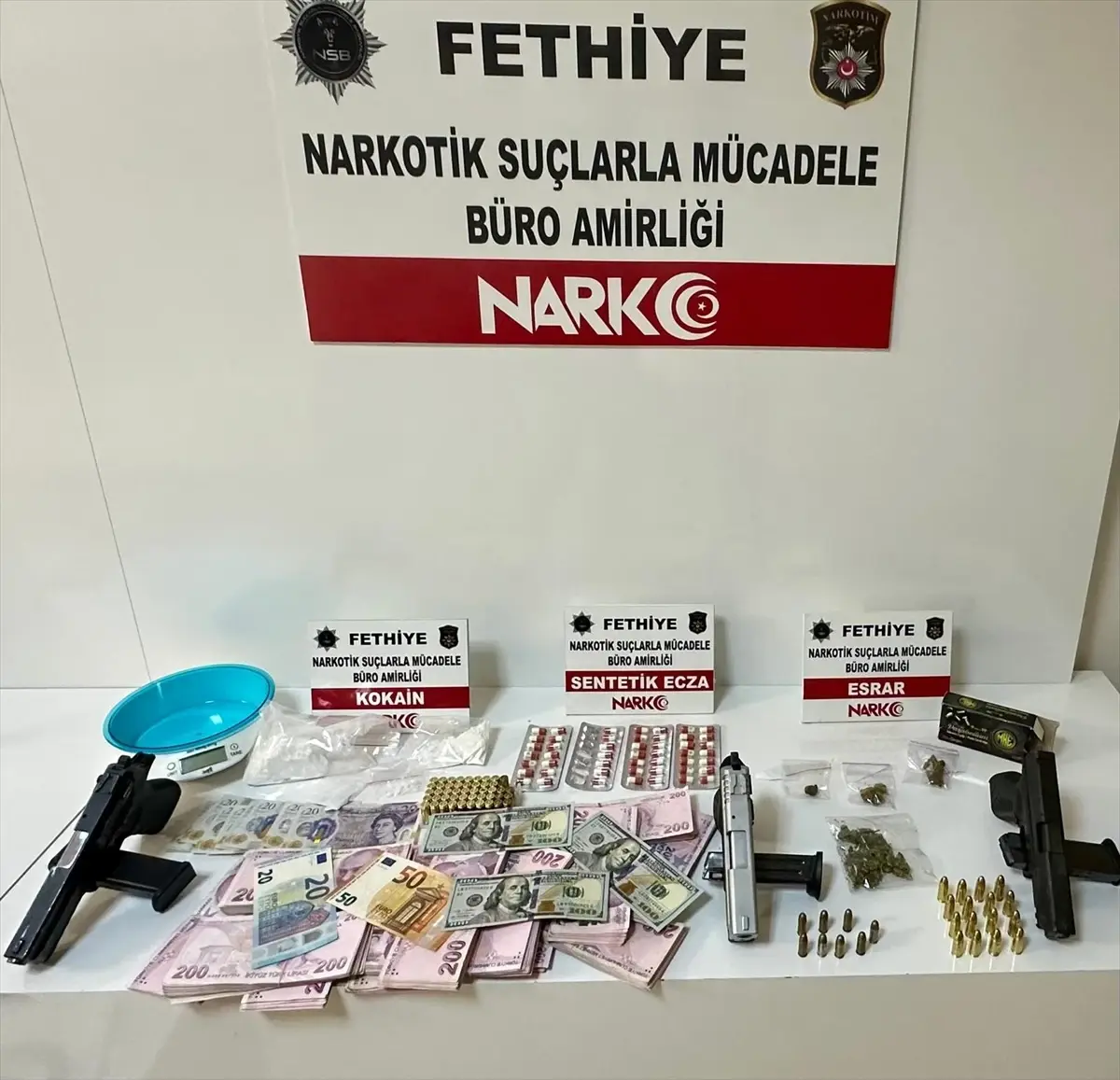 Fethiye'de Uyuşturucu Üretim Operasyonu: 5 Tutuklama