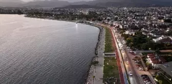Fethiye'de Sıcak Hava ve Nem Sahilde Yoğunluk Yarattı