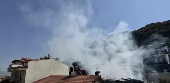 Fethiye'de Müstakil Evde Yangın Çıktı