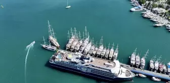 Fethiye'ye Liberya Bayraklı Kruvaziyerle 106 Turist Geldi