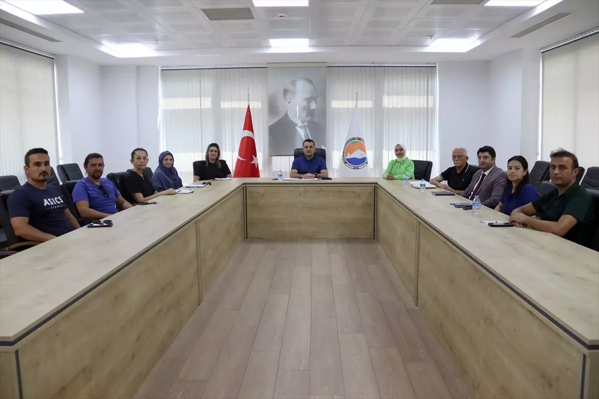 Finike'de Avrupa Birliği ve Dış İlişkiler Proje Birimi Toplantısı