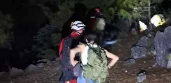 Alanya Kalesi'nde Mahsur Kalan Üç Öğrenci Kurtarıldı