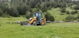 Freni Arızalanan İş Makinesi Operatörü Yaralandı
