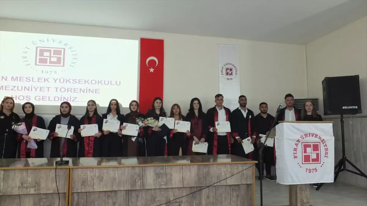 Fırat Üniversitesi Keban MYO 2024-2025 Mezuniyet Töreni Gerçekleşti
