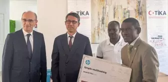 TİKA'dan Gabon'a Görsel-İşitsel Eğitim Desteği